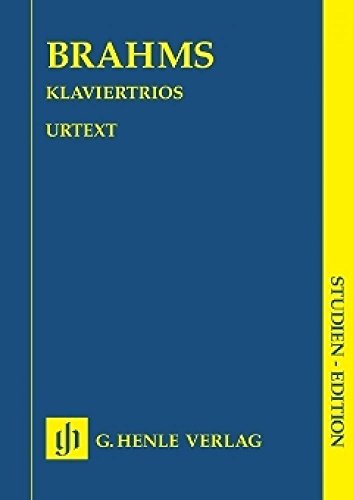 Klaviertrios. Studien-Edition: Besetzung: Klaviertrios (Studien-Editionen: Studienpartituren)