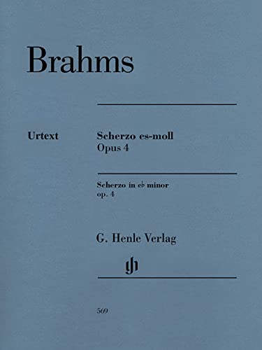 Scherzo es-moll op. 4: Besetzung: Klavier zu zwei Händen (G. Henle Urtext-Ausgabe)
