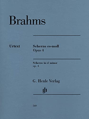 Scherzo es-moll op. 4: Besetzung: Klavier zu zwei Händen (G. Henle Urtext-Ausgabe) Scherzo es-moll op. 4: Besetzung: Klavier zu zwei Händen (G. Henle Urtext-Ausgabe)