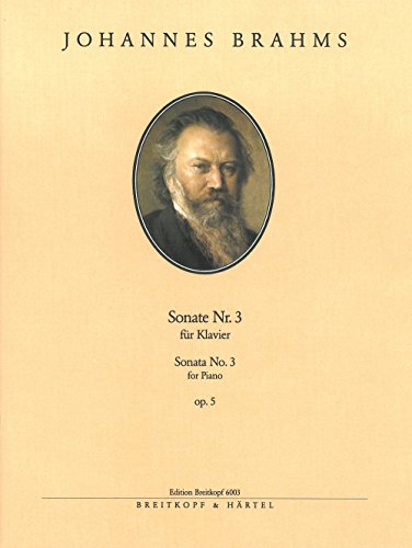 Sonate Nr. 3 f-moll op. 5 für Klavier - Breitkopf Urtext (EB 6003)