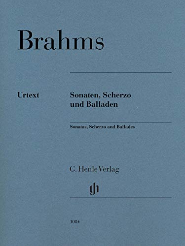Sonaten, Scherzo und Balladen für Klavier, revidierte Ausgabe: Besetzung: Klavier zu zwei Händen (G. Henle Urtext-Ausgabe)
