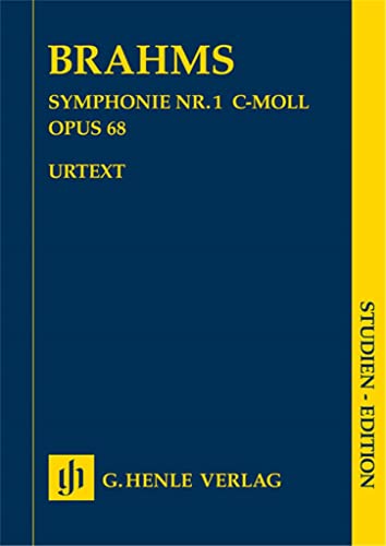 Symphonie Nr. 1 c-moll op. 68. Studien-Edition: Besetzung: Orchester (Studien-Editionen: Studienpartituren)
