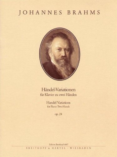 Variationen und Fuge über ein Thema von Händel op. 24 für Klavier - Breitkopf Urtext (EB 6007): Hrsg. v. Brigitte Höft