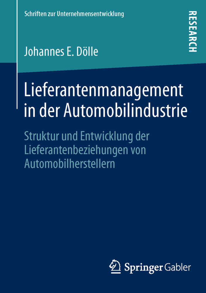 Lieferantenmanagement in der Automobilindustrie von Springer Fachmedien Wiesbaden