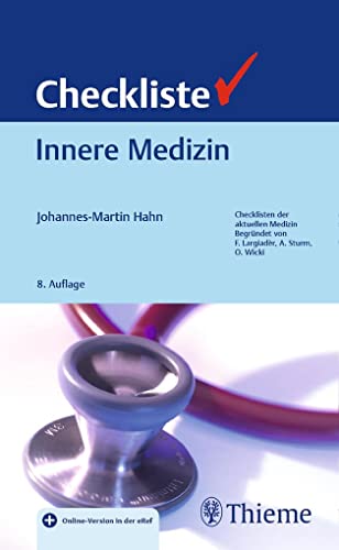 Checkliste Innere Medizin von Georg Thieme Verlag