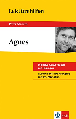 Klett Lektürehilfen Agnes: für Oberstufe und Abitur - Interpretationshilfe für die Schule Klett Lektürehilfen Agnes: für Oberstufe und Abitur - Interpretationshilfe für die Schule