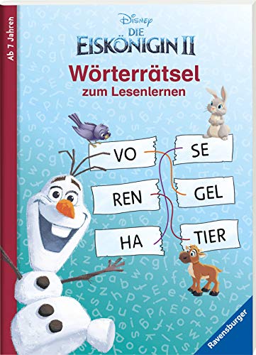 Disney Die Eiskönigin 2: Wörterrätsel zum Lesenlernen Disney Die Eiskönigin 2: Wörterrätsel zum Lesenlernen
