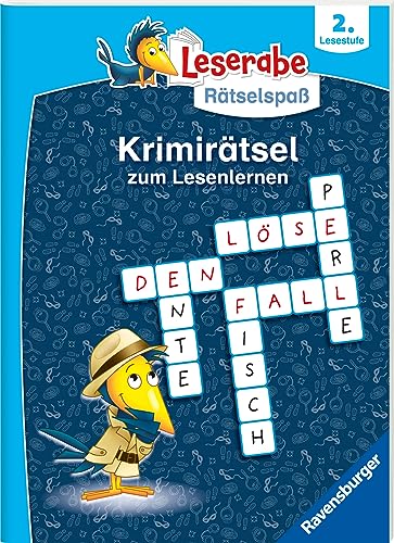 Ravensburger Leserabe Rätselspaß - Krimirätsel zum Lesenlernen - 2. Lesestufe, Rätselbuch ab 7 Jahre von Ravensburger