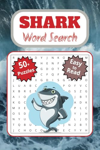 Shark Word Search Book: Sharks, Shark Facts, Shark History and More I 6x9 inches, 110 pages | 50+ Puzzles | For Vacations, Holidays and Free Time von Independently published