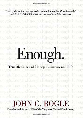 Enough: True Measures of Money, Business, and Life von Wiley