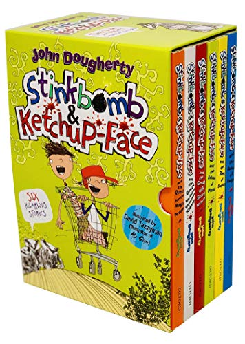 Stinkbomb and Ketchup-Face Series John Dougherty Collection 6 Books Bundle