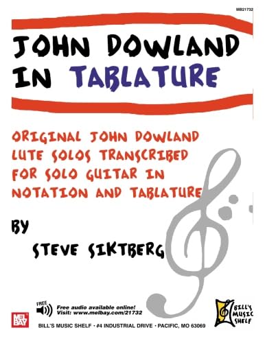 John Dowland in Tablature von Mel Bay Publications, Inc