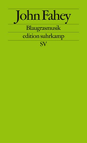 Blaugrasmusik: Erzählungen aus den Vorstädten (edition suhrkamp)