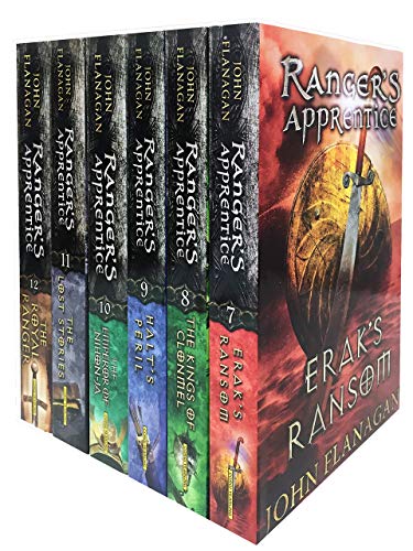 Rangers Apprentice 6 Books Collection Set Buch 7–12 (Serie 2) – Eraks Ransom, The Kings of Clonmel, Halts Peril, The Emperor of Nihon-Ja, The Lost Stories, The Royal Ranger