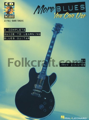 More Blues You Can Use Tab Book/Cd: A Complete Guide to Learning Blues Guitar von HAL LEONARD