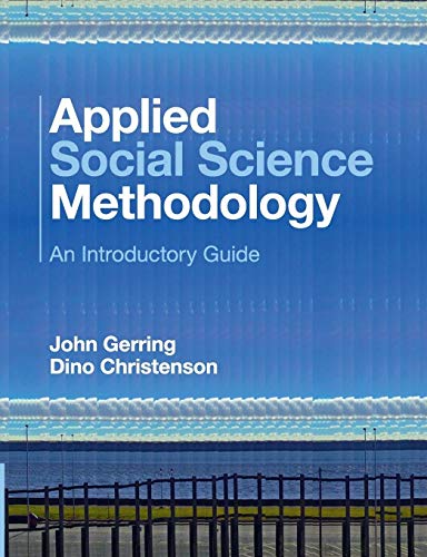 Applied Social Science Methodology: An Introductory Guide von Cambridge University Press