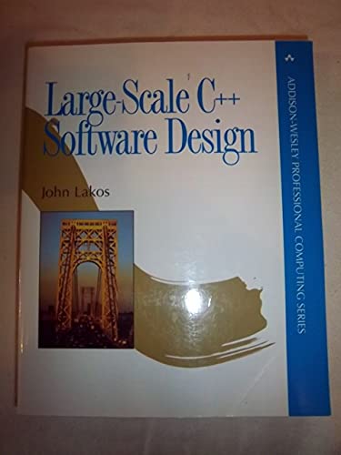Large-Scale C++ Software Design (Addison-Wesley Professional Computing Series) von Addison Wesley