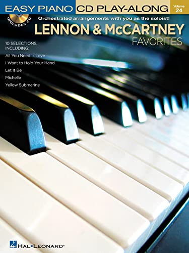 Lennon & McCartney Favorites: Easy Piano CD Play-Along Volume 24 (Easy Piano Cd Play-along, 24, Band 24)
