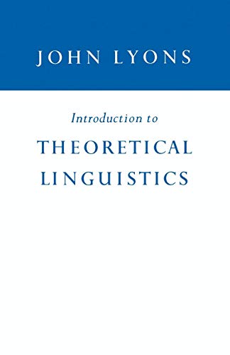 Introduction to Theoretical Linguistics von Cambridge University Press