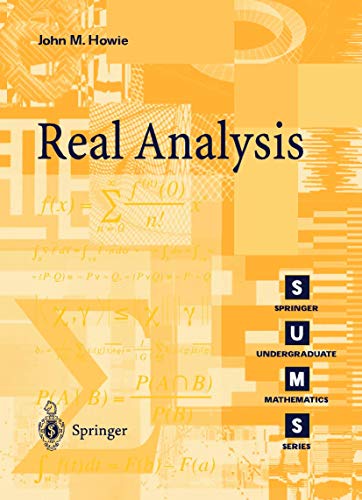 Real Analysis (Springer Undergraduate Mathematics Series) von Springer
