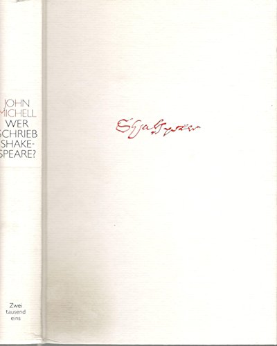 Wer schrieb Shakespeare? Wer schrieb Shakespeare? von Zweitausendeins
