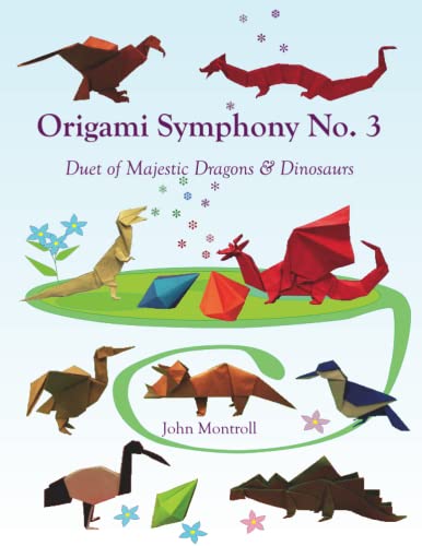 Origami Symphony No. 3: Duet of Majestic Dragons & Dinosaurs