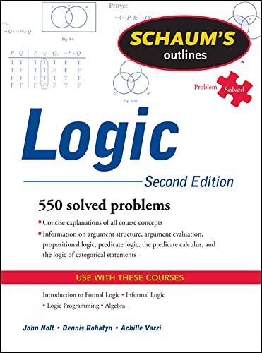Schaum's Outline of Logic, Second Edition (Schaum's Outlines) von McGraw-Hill Education