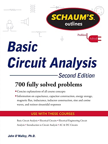 Schaum's Outline of Basic Circuit Analysis, Second Edition (Schaum's Outlines) von McGraw-Hill Education