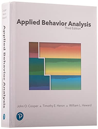 Applied Behavior Analysis von Pearson
