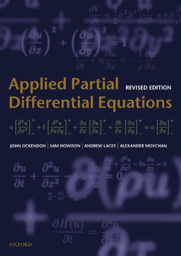 Applied Partial Differential Equations Applied Partial Differential Equations von Oxford University Press, USA
