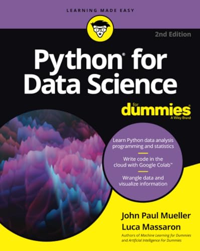 Python for Data Science For Dummies, 2nd Edition (For Dummies (Computer/Tech)) von For Dummies