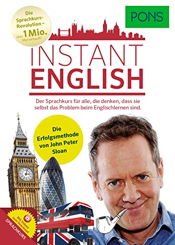 PONS Instant English: Der Sprachkurs, der das Englischlernen revolutioniert!: Der Sprachkurs für alle, die denken, dass sie selbst das Problem beim Englischlernen sind von Pons GmbH