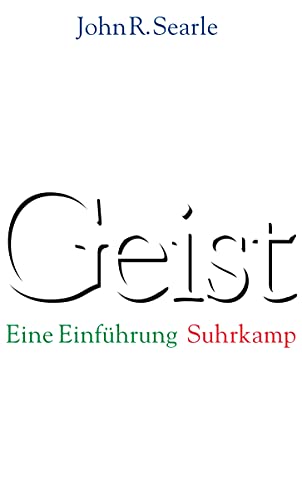 Geist: Eine Einführung von Suhrkamp Verlag AG