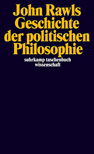 Geschichte der politischen Philosophie (suhrkamp taschenbuch wissenschaft) von Suhrkamp Verlag AG