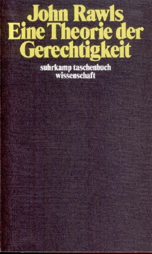 suhrkamp taschenbuch wissenschaft: Eine Theorie der Gerechtigkeit suhrkamp taschenbuch wissenschaft: Eine Theorie der Gerechtigkeit