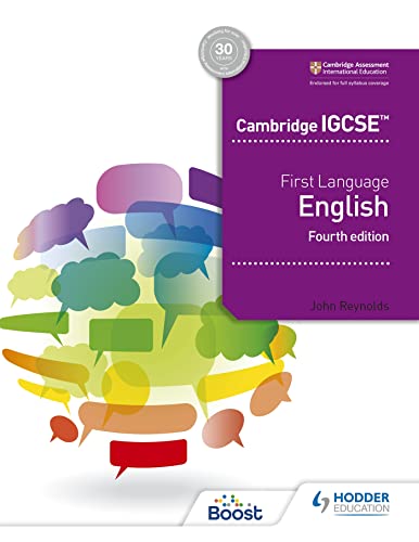Cambridge IGCSE First Language English 4th edition: Hodder Education Group von Hodder Education