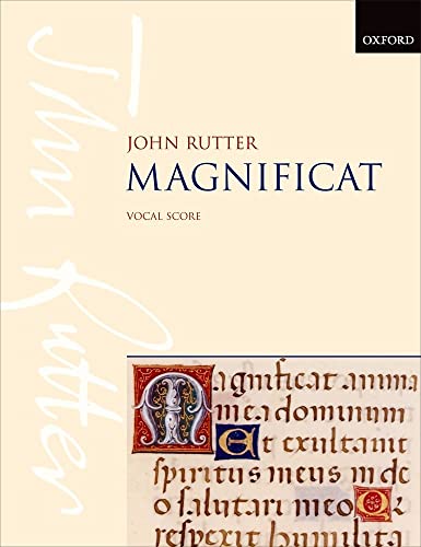 Magnificat, für Solo-Sopran (-Mezzosopran), Chor und Orchester (Kammerorchester): Vocal score von Oxford University Press