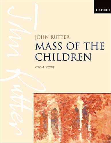 Mass of the Children, Chorpartitur: Vocal score von Oxford University Press