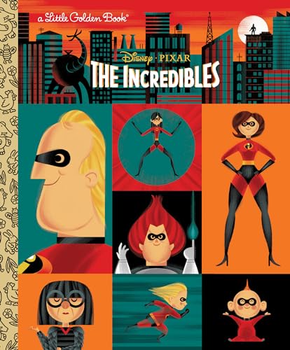 The Incredibles (Disney/Pixar the Incredibles) (Little Golden Books)