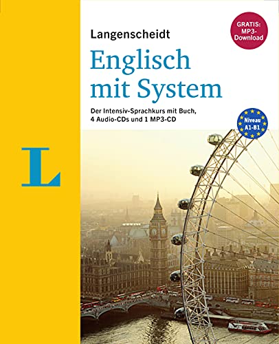 Langenscheidt Englisch mit System: Der Intensiv-Sprachkurs mit Buch, 4 Audio-CDs und MP3-CD (Langenscheidt mit System)