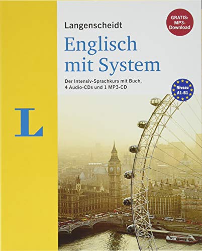 Langenscheidt Englisch mit System - Sprachkurs für Anfänger und Fortgeschrittene: Der Intensiv-Sprachkurs mit Buch, 4 Audio-CDs und 1 MP3-CD (Langenscheidt Sprachkurse mit System)