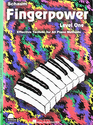 Fingerpower: Level 1 (Schaum Publications Fingerpower): Effective Technic for All Piano Methods von Schaum Publications