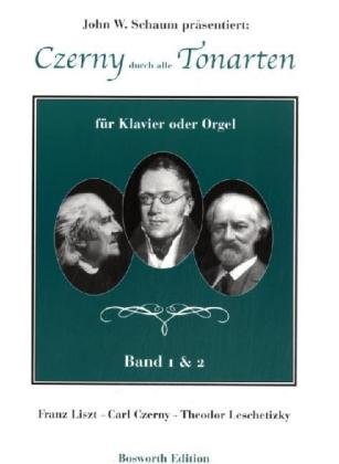 Czerny durch alle Tonarten -Für Klavier oder Orgel-: Lehrmaterial: Franz Liszt - Carl Czerny - Theodor Leschetizky für Klavier Oder Orgel von Bosworth Edition