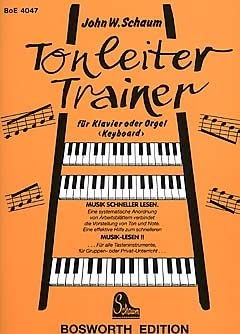 Tonleiter-Trainer für Klavier oder Orgel