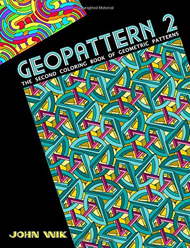 GeoPattern 2: The Second Coloring Book of Geometric Patterns von CreateSpace Independent Publishing Platform