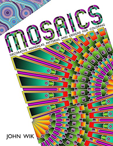Mosaics: Decorative Mandalas, Patterns, and Designs for Coloring von CreateSpace Independent Publishing Platform