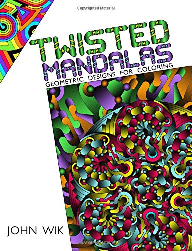 Twisted Mandalas: Geometric Designs for Coloring