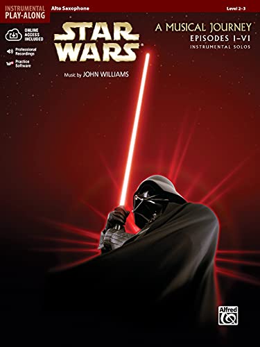 Star Wars Instrumental Solos (Movies I-VI) für Alt Sax, Buch & CD: Alto Saxophone (incl. Online Code)