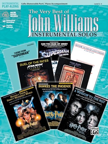 The Very Best of John Williams for Strings: Cello / Piano Accompaniment (incl. CD)