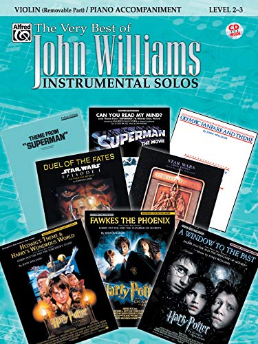 The Very Best of John Williams for Strings: Violin / Piano Accompaniment (incl. CD) von ALFRED PUBLISHING